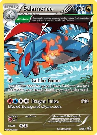 Salamence XY59/211 - XY Black Star Promos Holofoil