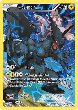 Zekrom (Full Art Promo) XY76/211 - XY Promos Holofoil