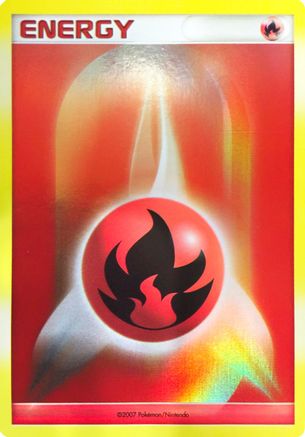 Fire Energy (2007-2008 League Promo) - League & Championship Cards Holofoil