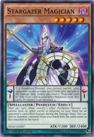 Stargazer Magician (SDMP-EN007) - Structure Deck: Master of Pendulum 1st Edition