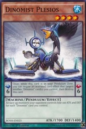 Dinomist Plesios (BOSH-EN025) - Breakers of Shadow Unlimited