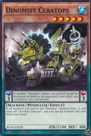 Dinomist Ceratops (BOSH-EN028) - Breakers of Shadow Unlimited