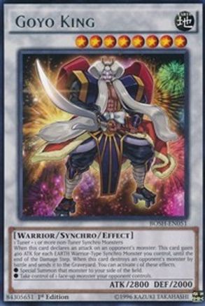 Goyo King (BOSH-EN051) - Breakers of Shadow 1st Edition