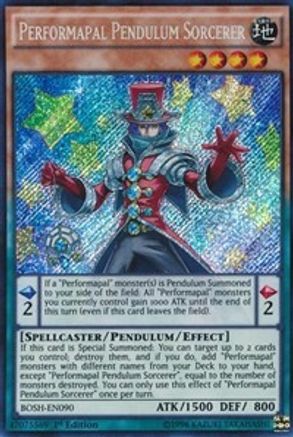 Performapal Pendulum Sorcerer (BOSH-EN090) - Breakers of Shadow 1st Edition