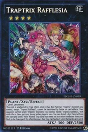 Traptrix Rafflesia (BOSH-EN099) - Breakers of Shadow 1st Edition