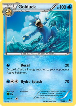 Golduck 17/122 - BREAKpoint Reverse Holofoil