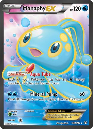 Manaphy-EX 116/122 - BREAKpoint Holofoil