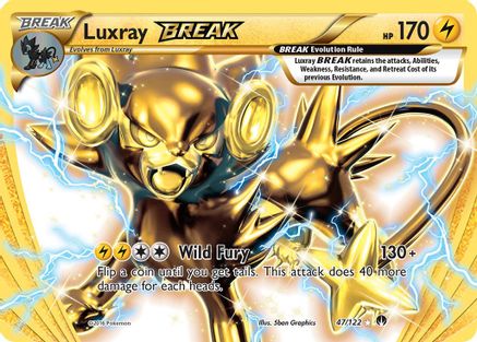 Luxray BREAK 47/122 - BREAKpoint Holofoil