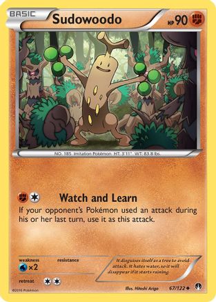 Sudowoodo 67/122 - BREAKpoint