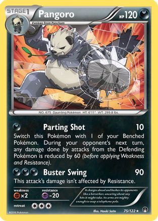 Pangoro 75/122 - BREAKpoint Reverse Holofoil