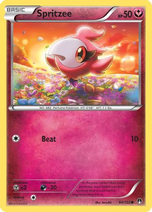 Spritzee 84/122 - XY  BREAKpoint Reverse Holofoil