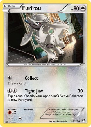 Furfrou 95/122 - XY  BREAKpoint