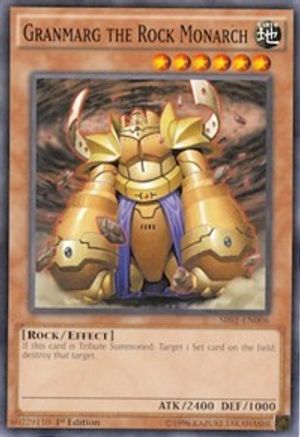Granmarg the Rock Monarch - SR01-EN006 - Structure Deck: Emperor of Darkness Unlimited