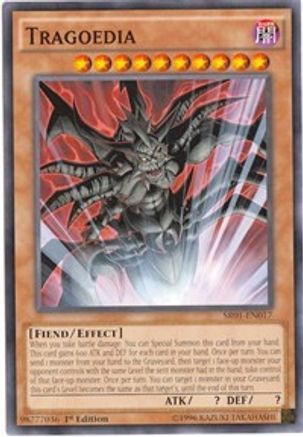 Tragoedia (SR01-EN017) - Structure Deck: Emperor of Darkness 1st Edition