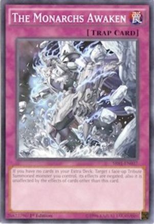 The Monarchs Awaken (SR01-EN037) - Structure Deck: Emperor of Darkness Unlimited