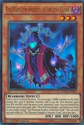 The Phantom Knights of Ancient Cloak (WIRA-EN001) - Wing Raiders 1st Edition