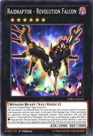 Raidraptor - Revolution Falcon (WIRA-EN023) - Wing Raiders 1st Edition