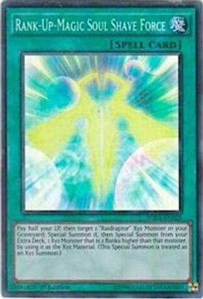 Rank-Up-Magic Soul Shave Force (WIRA-EN028) - Wing Raiders 1st Edition