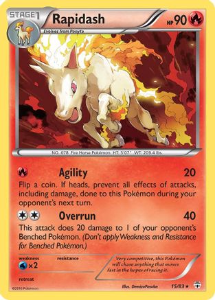 Rapidash 15/83 - Generations