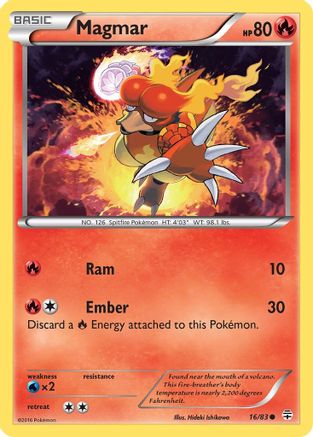 Magmar 16/83 - Generations Reverse Holofoil