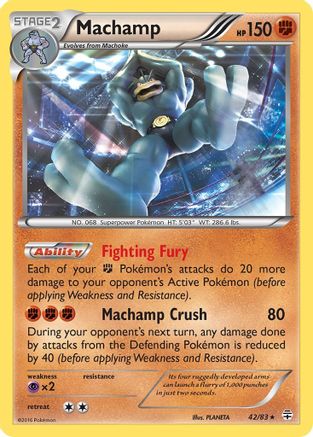 Machamp 42/83 - Generations Holofoil