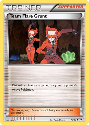 Team Flare Grunt 73/83 - Generations Reverse Holofoil