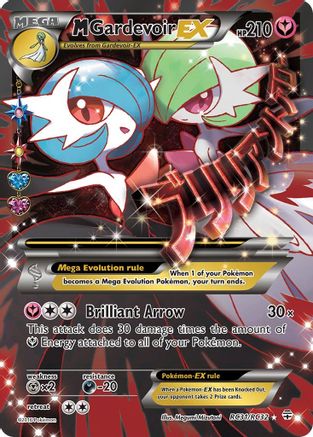 M Gardevoir EX (Full Art) RC31/83 - Generations Holofoil