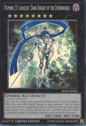 Number 23: Lancelot, Dark Knight of the Underworld (BOSH-ENSE2) - Breakers of Shadow Limited