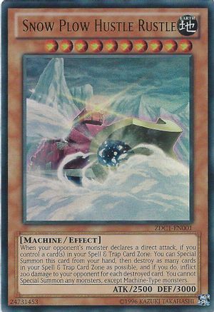 Snow Plow Hustle Rustle (ZDC1-EN001) - Yu-Gi-Oh! ZEXAL World Duel Carnival Promos Unlimited