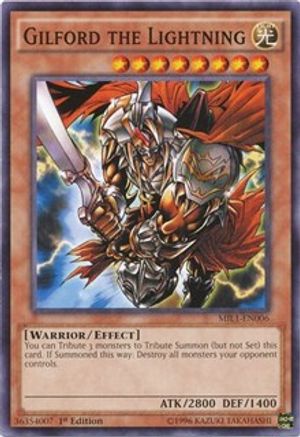 Gilford the Lightning - MIL1-EN006 - Millennium Pack 1st Edition