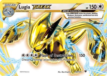 Lugia BREAK 79/124 - Fates Collide Holofoil