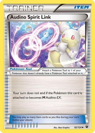 Audino Spirit Link 92/124 - XY  Fates Collide