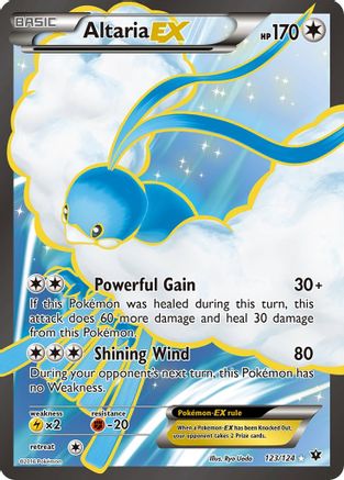 Altaria EX (Full Art) 123/124 - Fates Collide Holofoil