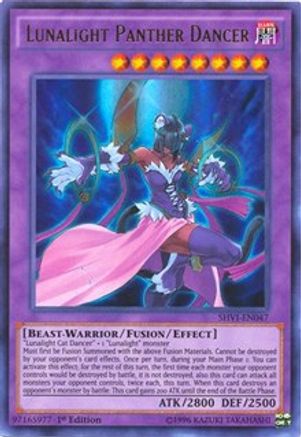 Lunalight Panther Dancer (SHVI-EN047) - Shining Victories 1st Edition