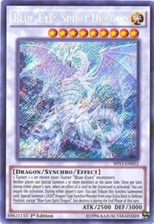 Blue-Eyes Spirit Dragon (SHVI-EN052) - Shining Victories Unlimited