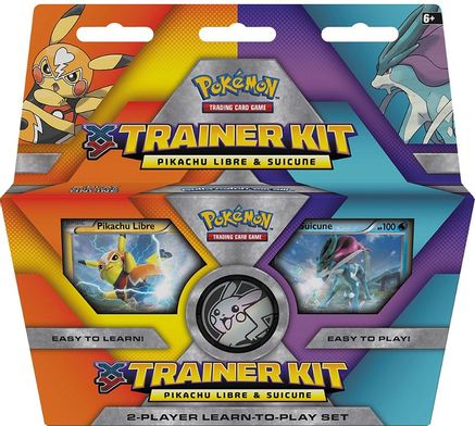 XY Trainer Kit: Pikachu Libre & Suicune - XY Trainer Kit Pikachu Libre & Suicune