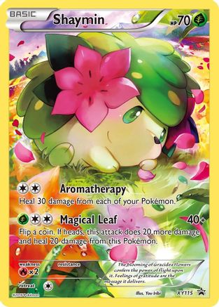 Shaymin XY115/211 - XY Black Star Promos Holofoil