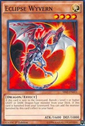 Eclipse Wyvern (SR02-EN015) - Structure Deck: Rise of the True Dragons 1st Edition