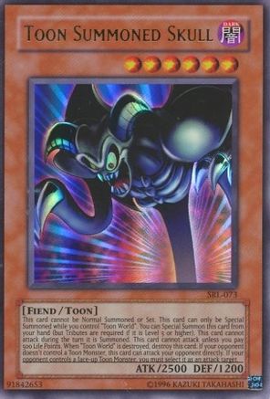 Toon Summoned Skull (SRL-073) - Spell Ruler Unlimited