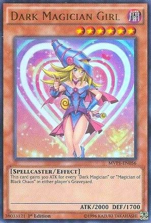 Dark Magician Girl - MVP1-EN056 - The Dark Side of Dimensions Movie Pack Unlimited