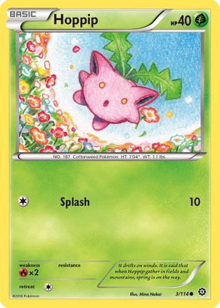 Hoppip 3/114 - Steam Siege