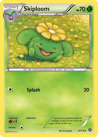 Skiploom 4/114 - Steam Siege Reverse Holofoil