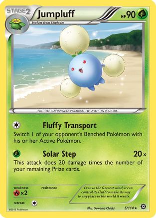 Jumpluff 5/114 - Steam Siege Reverse Holofoil