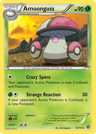 Amoonguss 13/114 - Steam Siege