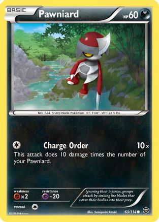 Pawniard 63/114 - XY  Steam Siege
