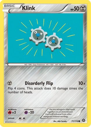 Klink 71/114 - XY  Steam Siege