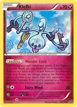 Klefki 80/114 - XY  Steam Siege