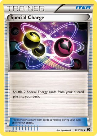 Special Charge 105/114 - XY  Steam Siege