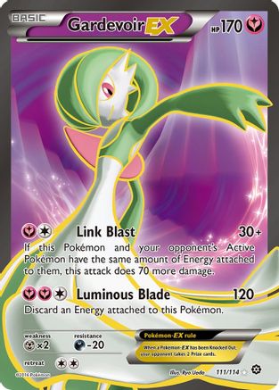 Gardevoir EX (Full Art) 111/114 - Steam Siege Holofoil