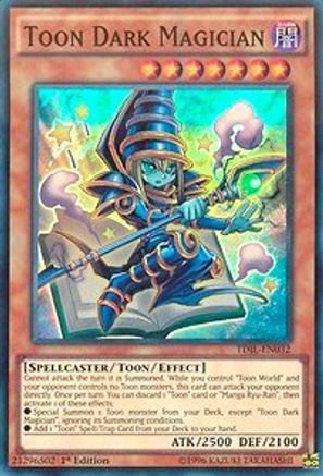 Toon Dark Magician (TDIL-EN032) - The Dark Illusion 1st Edition